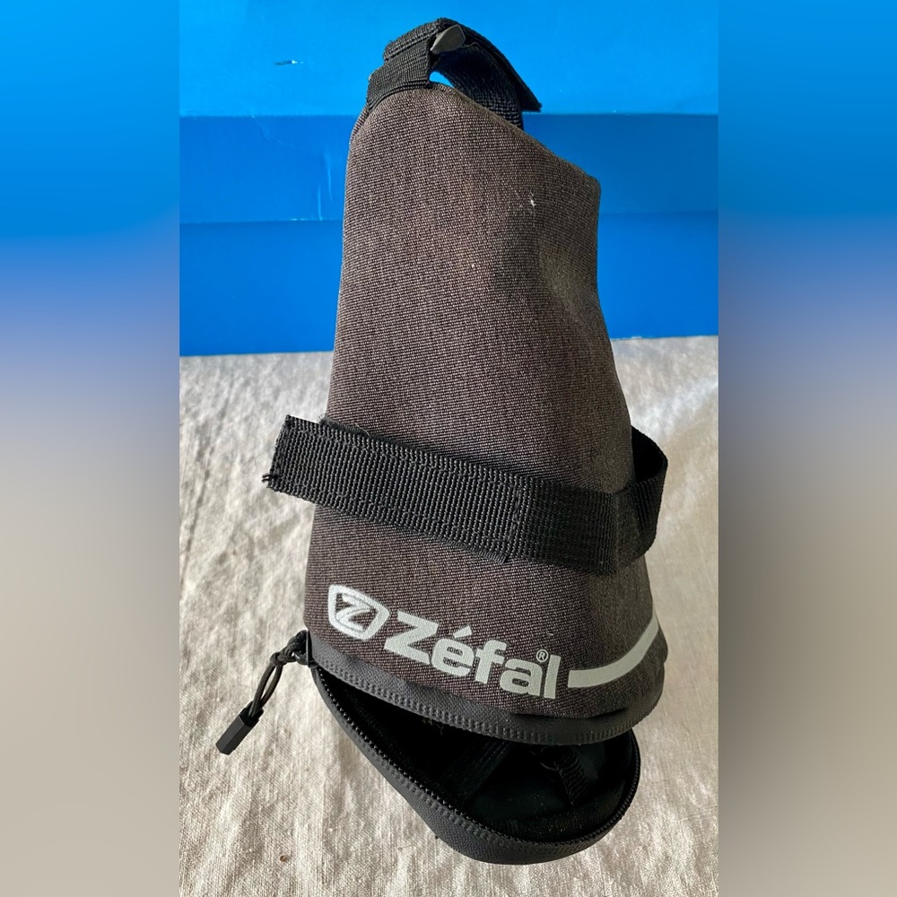 Zéfal Gray and Black Bike Saddle Bag